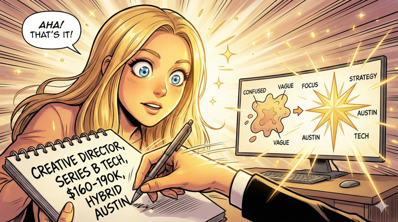 Job Search Goals - Light Bulb Moment